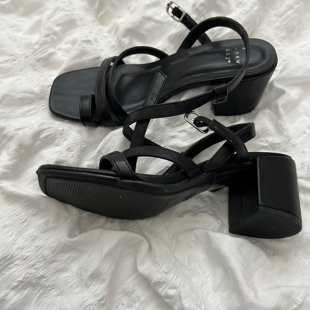 A New Day | Women's Black Heeled Shoes | Size 11
